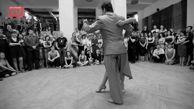 Roxana Suarez & Sebastian Achaval, Moscow, Russia, Milonga "El Calor" 8 April 2011 смотреть онлайн