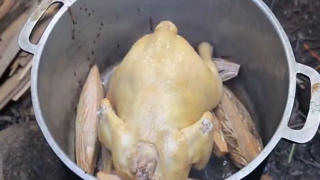 Pretty Girl Cooking Chicken with Banana flower so yummy смотреть онлайн