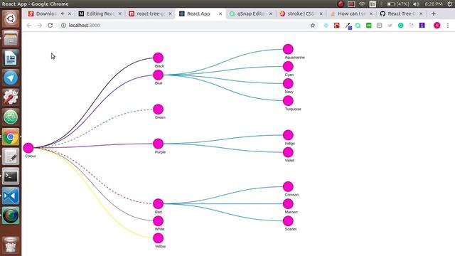 React tree animation смотреть онлайн
