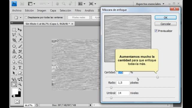 Photoshop CS4. Ejercicio: Crear una superficie de madera. смотреть онлайн