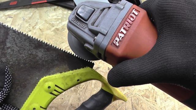 Как Быстро и Просто заточить ножовку БОЛГАРКОЙ. смотреть онлайн