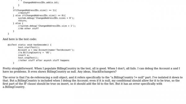 Salesforce: De-reference null object error on Trigger - error only when value is null