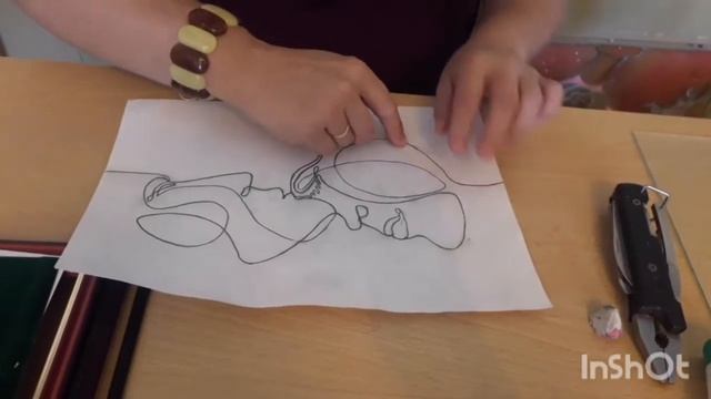 Занятие 18 Скульптура Портрет мущины и женщины из проволоки смотреть онлайн