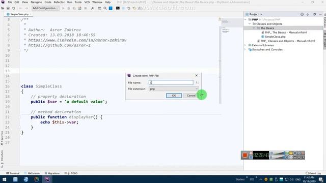 PHPStorm PHP Code Execution & Debugging. Testing code from Articles смотреть онлайн