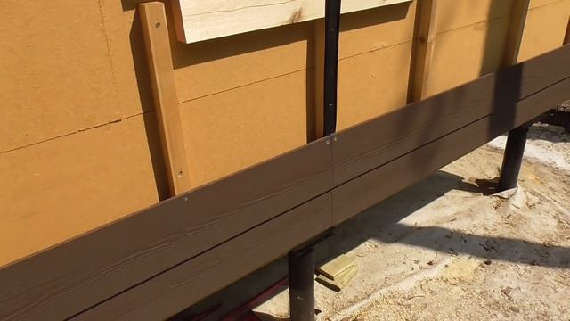 Монтаж фиброцементного сайдинга Кедрал. Песочное. День 23. смотреть онлайн