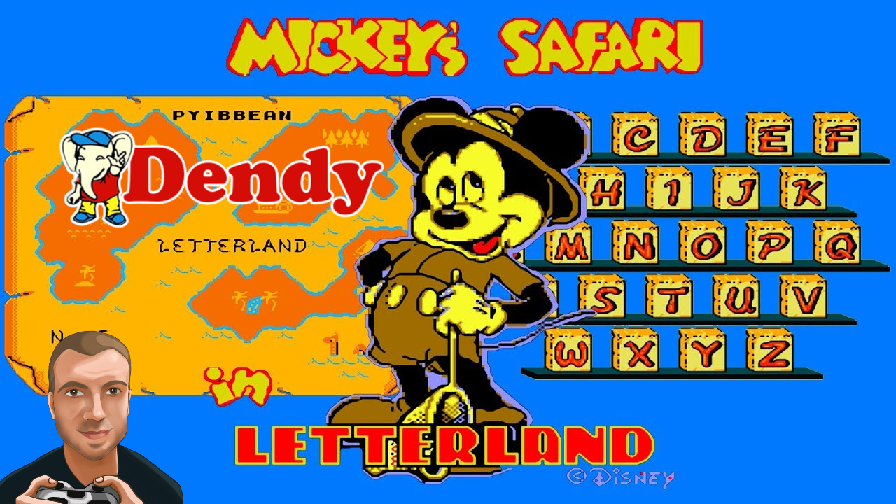 Mickey's safari in Letterland | NES смотреть онлайн