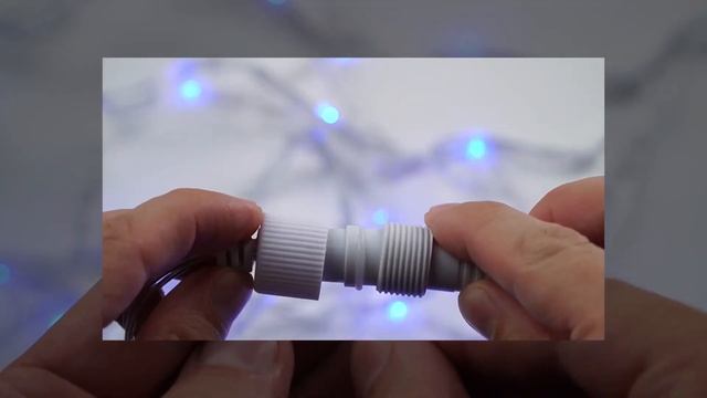 Гирлянда Бахрома, 3,1х0.5 м., 150 LED, синий, без мерцания, прозрачный ПВХ провод. 04-3613