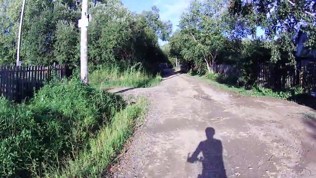 На велосипеде по городу Хабаровску (Садовая) смотреть онлайн