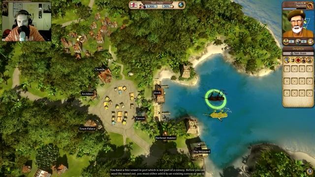 Port Royale 3 - Ep. 1 - WITH FACECAM! (Trader focused Sid Meier's Pirates) смотреть онлайн