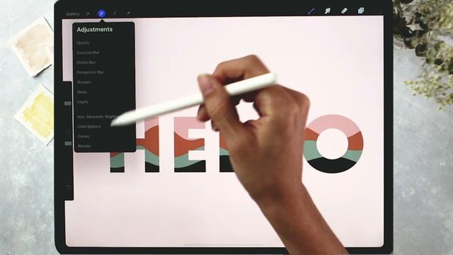 Create a Paper Cut Out Effect in Procreate смотреть онлайн