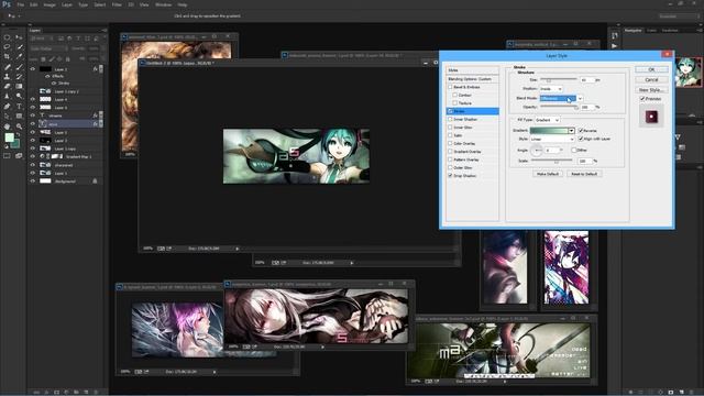 Project - Aqua Streams [PhotoShop CC] смотреть онлайн