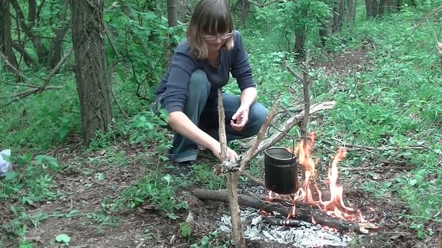 ⛺ Легкий однодневный поход | Простой походный быт смотреть онлайн