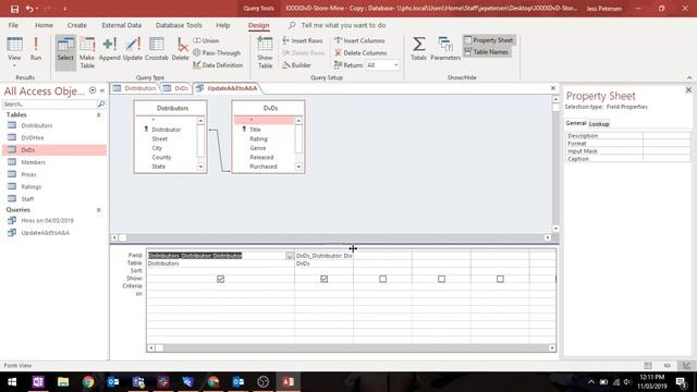 MS Access - Update a Primary and Foreign Key смотреть онлайн