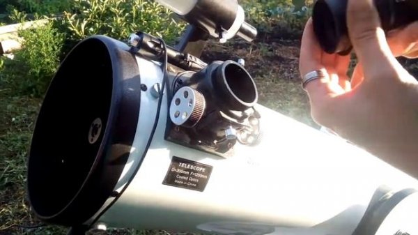 Как снимать в прямом фокусе на Sky Watcher Dob 8