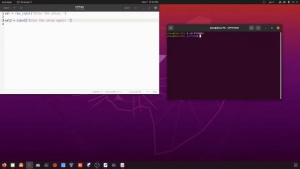 Урок 9. raw_input() vs input(). Ввод данных пользователя.