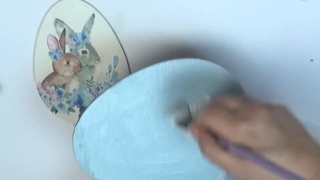 STROIK wielkanocny decoupage [krok po kroku] No.904