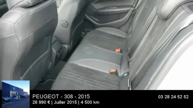 Annonce Occasion PEUGEOT 308 2.0 BlueHDi FAP 150ch Féline EAT6 5p 2015