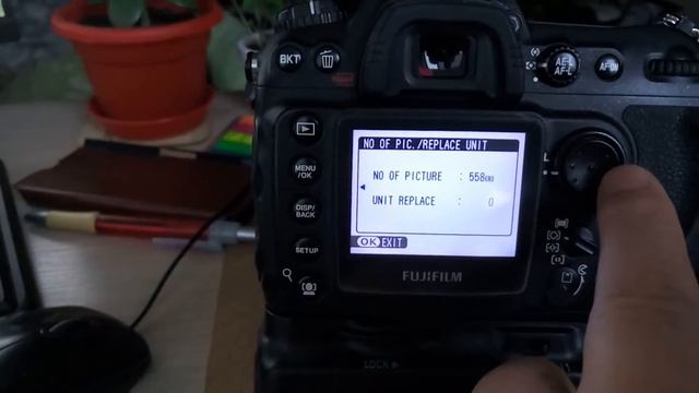 Как посмотреть настрел про5 тки Fujifilm S5 Pro