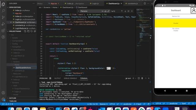 React Native tutorial part 12 | By Sriyansh IT, Hyderabad, @9866610450 смотреть онлайн