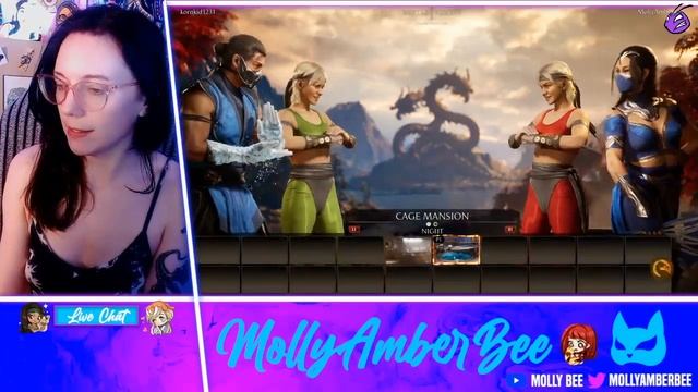 Learning Kitana with Sonya Kameo in MORTAL KOMBAT 1! First Time Playing - Stress Test Games! смотреть онлайн