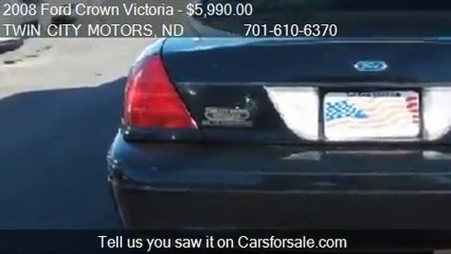 2008 Ford Crown Victoria Police Interceptor 4dr Sedan (3.27 смотреть онлайн