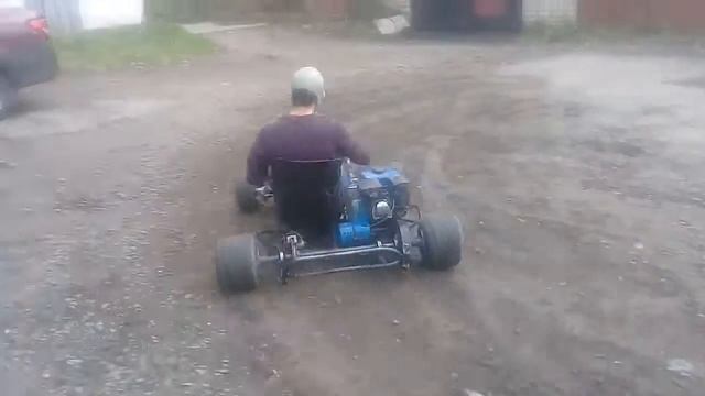 ПРИКОЛ! КАРТИНГ! В городе Железногорск Курская обл. Нету картодрома! Не где тренироваться!!! смотреть онлайн