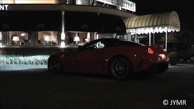 Ferrari 599 GTO: Startup & Acceleration! 1080p HD