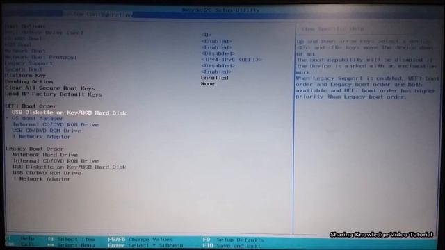 How To Access USB Boot Disk On UEFI Boot Mode Or Legacy Support Boot Mode In Windows 10 PC/Laptop