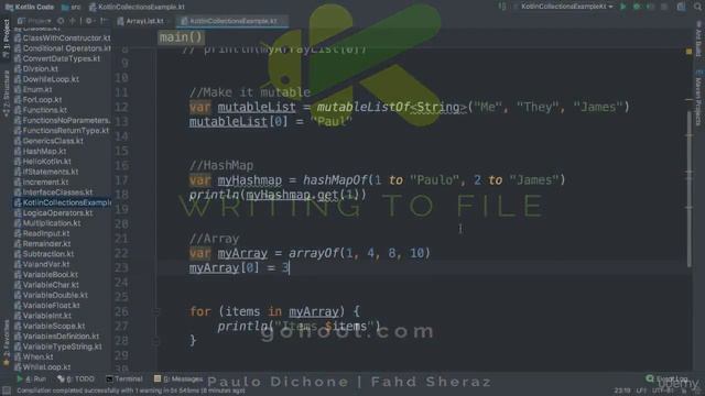 56 - Writing to Files (Text Files) - Kotlin Developer Course - Build Android Apps in Kotlin смотреть онлайн