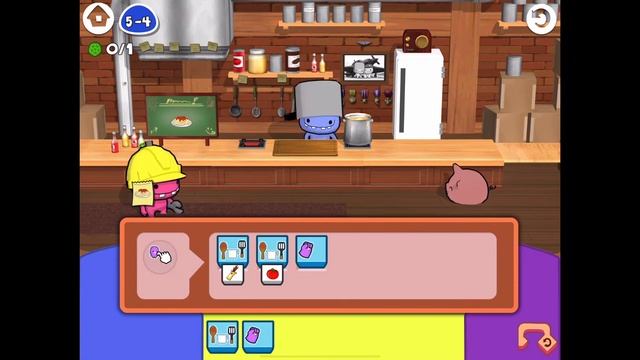 Learn to Code Conditionals Gameplay | CodeSpark Puzzles Lunch Crunch 5-4 | Coding Game for kids смотреть онлайн