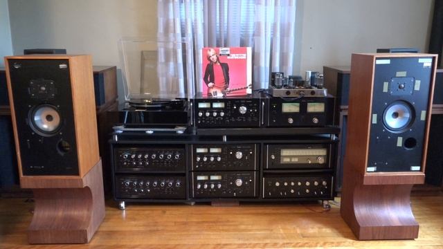 Sansui Ca 3000 Pre - Ba 3000 amp - Harbeth hl monitor mk3 speakers смотреть онлайн