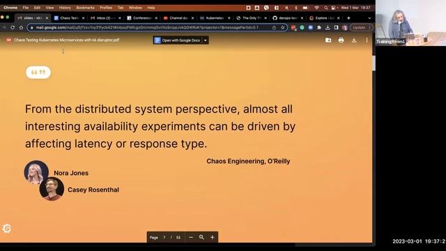 From Kubernetes Out Of Kubernetes Observability and Shifting left chaos testing смотреть онлайн