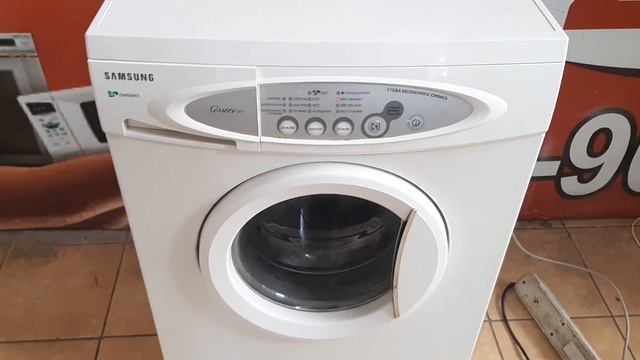 Обзор стиральной машины Samsung 3.5 кг 800 об\мин всего за 9000р смотреть онлайн