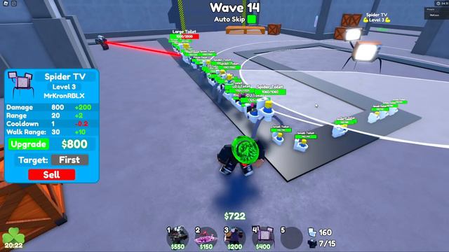 🚽 ЭПИЗОД 71 ОБНОВЛЕНИЕ в Toilet Tower Defense Roblox смотреть онлайн