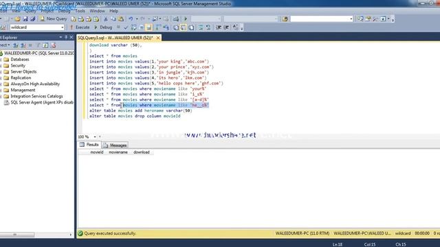 Sql wild cards alter new table and drop whole column 3rd class смотреть онлайн