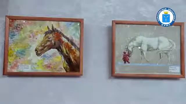 Выставка детских рисунков "Лошадь. Конный спорт" смотреть онлайн