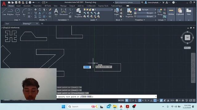 AUTOCAD 2D LATIHAN 1 смотреть онлайн