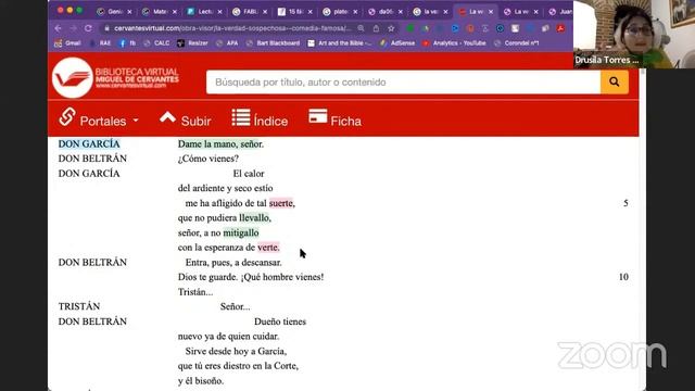 La verdad sospechosa de Juan Ruíz de Alarcón - Lectura exploratoria смотреть онлайн