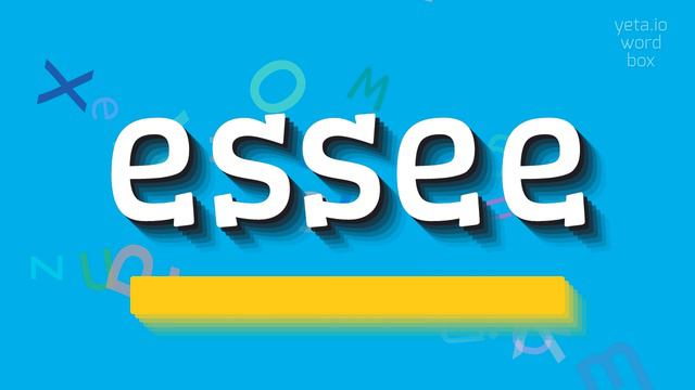 ESSEE - HOW TO PRONOUNCE IT? #essee смотреть онлайн
