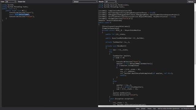 Advanced C# - Understanding Async State Machine Part 2 - The State Machine - A Deeper Look
