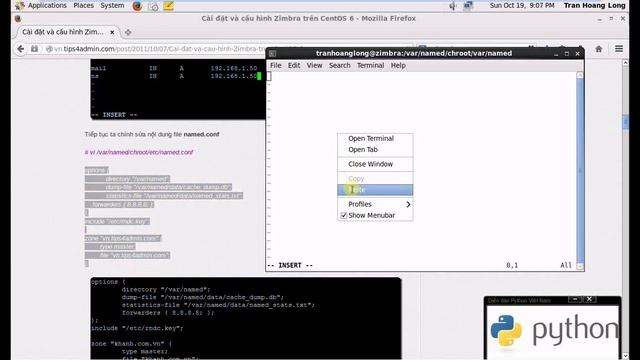 Zimbra offline mail server installation guide in CentOS 6.5 смотреть онлайн