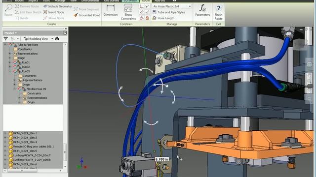 Autodesk Inventor 2010 Tube and Pipe Design смотреть онлайн