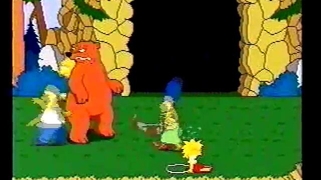The Simpsons playthrough Konami 4-players arcade game -Not MAME- смотреть онлайн