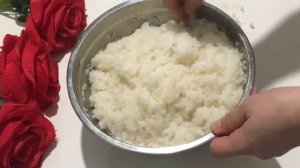 Как приготовить идеальную заправку для риса.#суши #роллы #домашниероллы