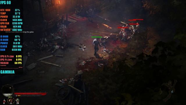 Diablo III: Reaper of Souls - Ultimate Evil Edition | GTX 1060 + I5 8400 | RPCS3 Performance Test смотреть онлайн