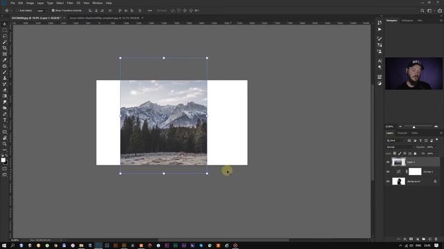 Двойная экспозиция в Photoshop (простейший способ) смотреть онлайн