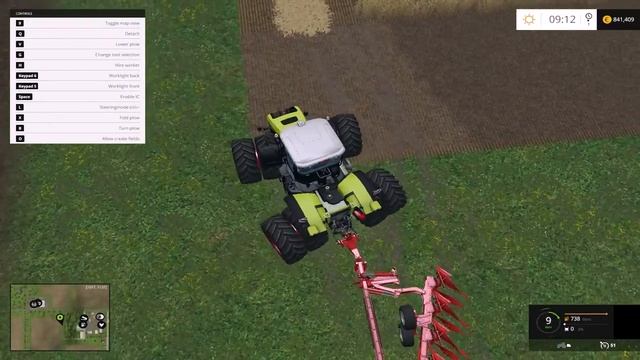 Farming Simulator 2015 | Трактор Claas Xerion 4500 | Обзор | Overview смотреть онлайн