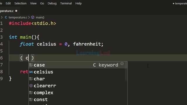 C Program to Convert the Temperature from Celsius to Fahrenheit смотреть онлайн