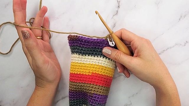 Felici Beginner Crochet Socks смотреть онлайн