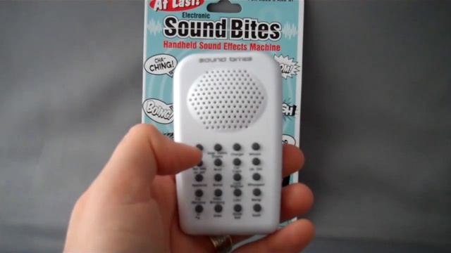Electronic Sound Bites Handheld Sound Effects Machine